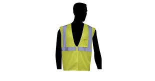 Hivizgard™ High Visibility Self-Extinguishing Treated Safety Vest - Spill Control